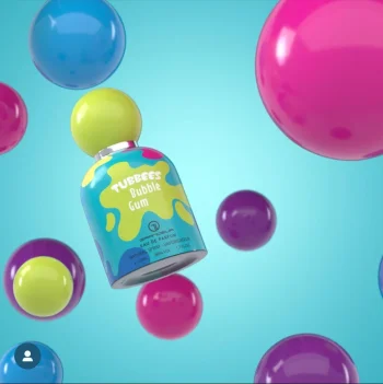 عطر tubbees bubble gum second
