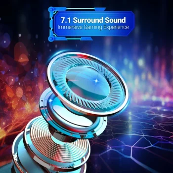 سماعة رأس اللاسلكية Dual Mode Esports – موديل SY-T830 second