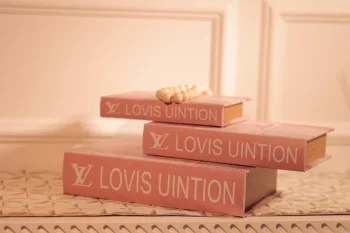 مجموعة كتب ديكورات LV second